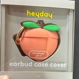 Heyday Peach-Shaped Airpod Gen 3 Earbud Case